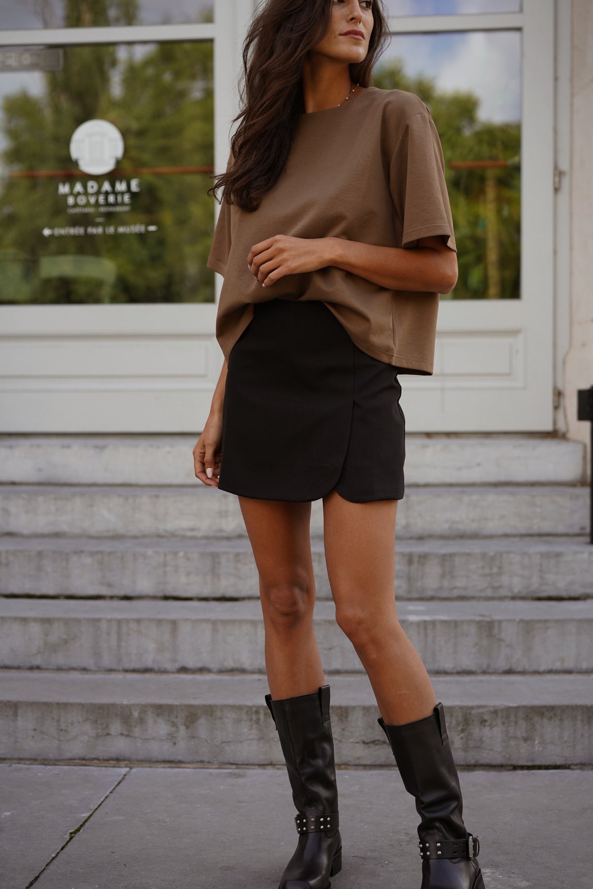 Jupe-short Elsa noir