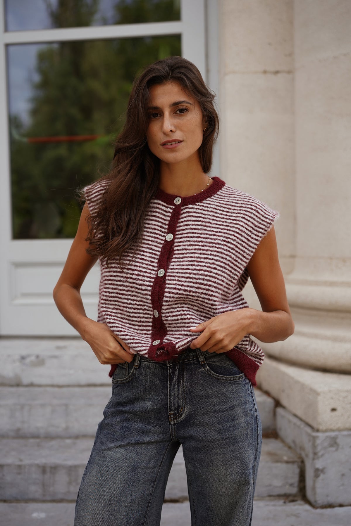 Gilet Sans Manches Colin bordeaux