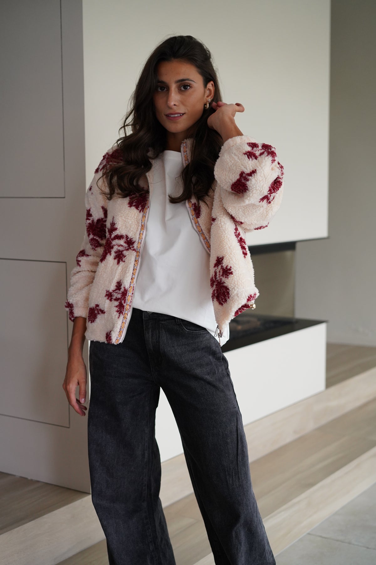 Veste Polaire Luisa crème