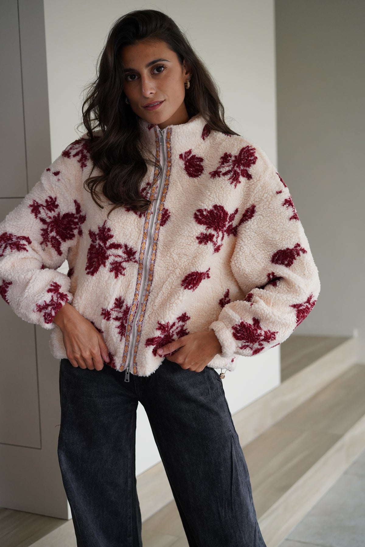 Veste Polaire Luisa crème