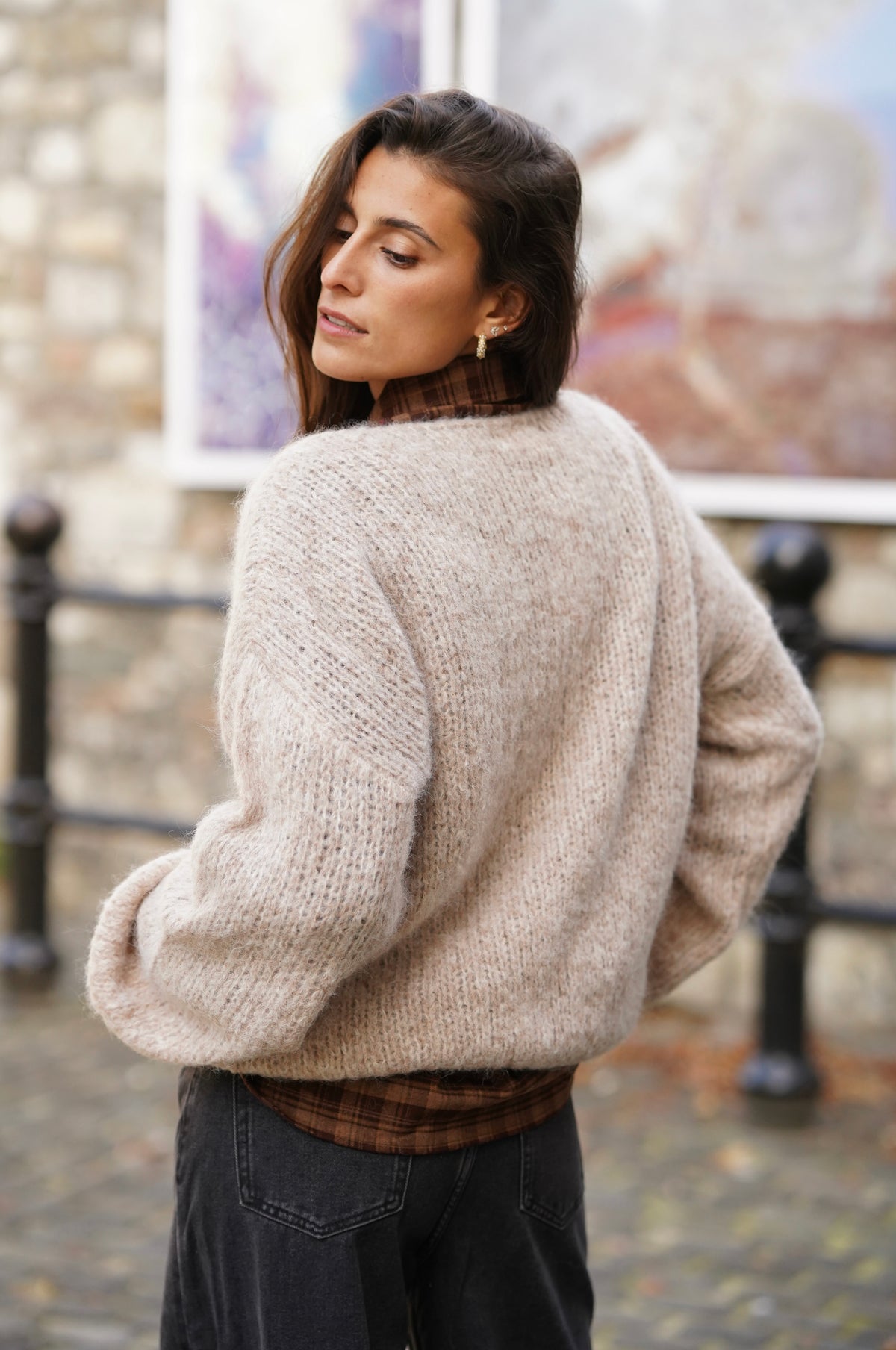 Pull Molly beige