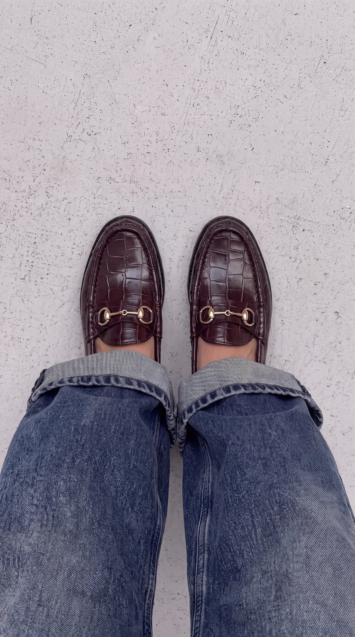 Mocassins Anny bordeaux