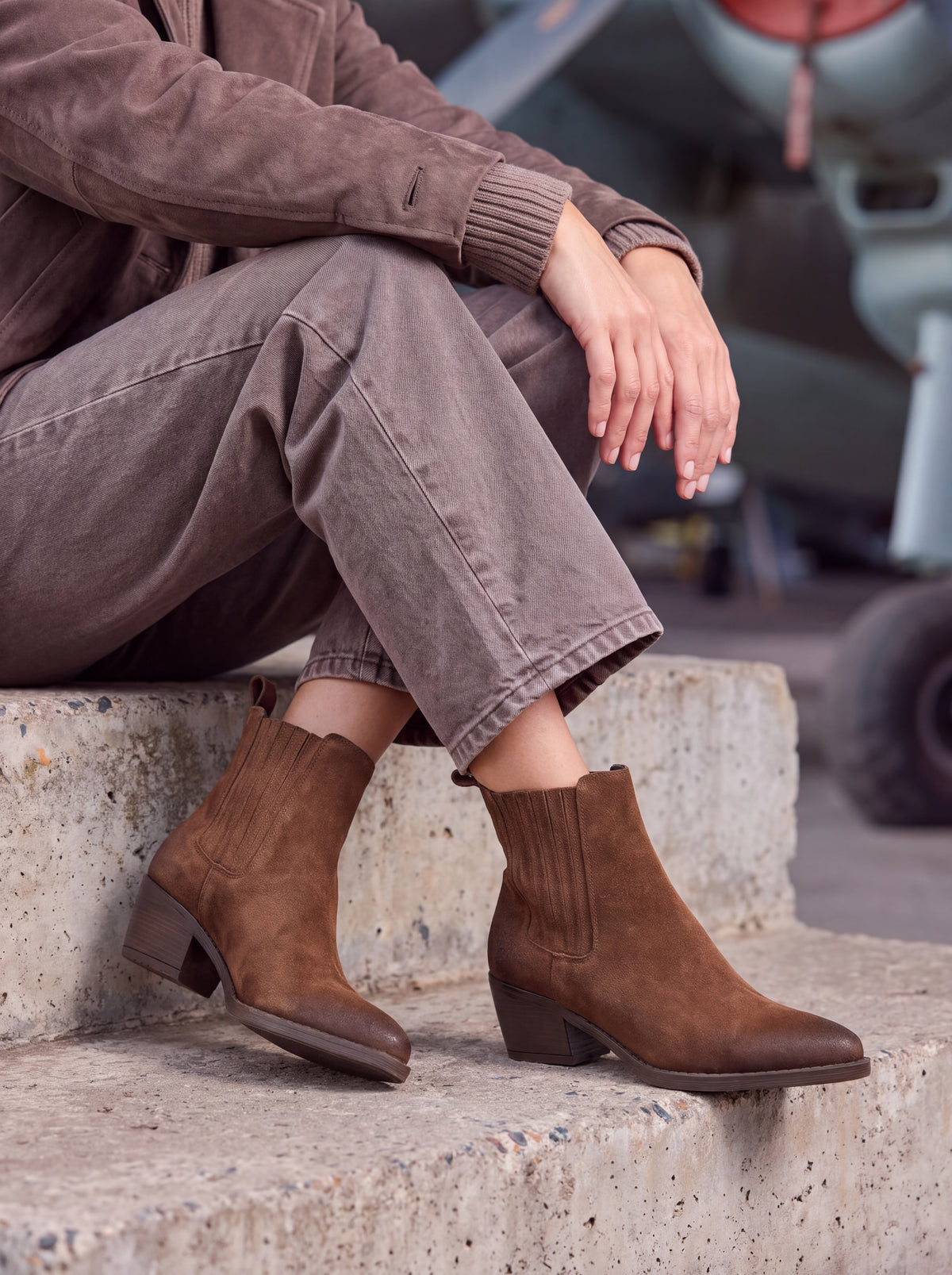 Bottines Brenda marron
