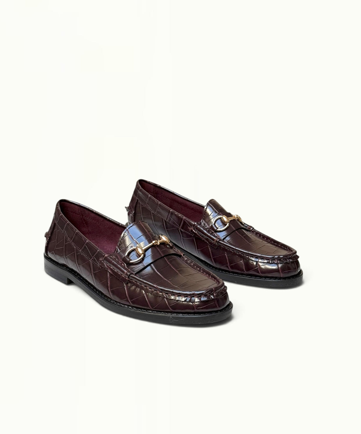 Mocassins Anny bordeaux