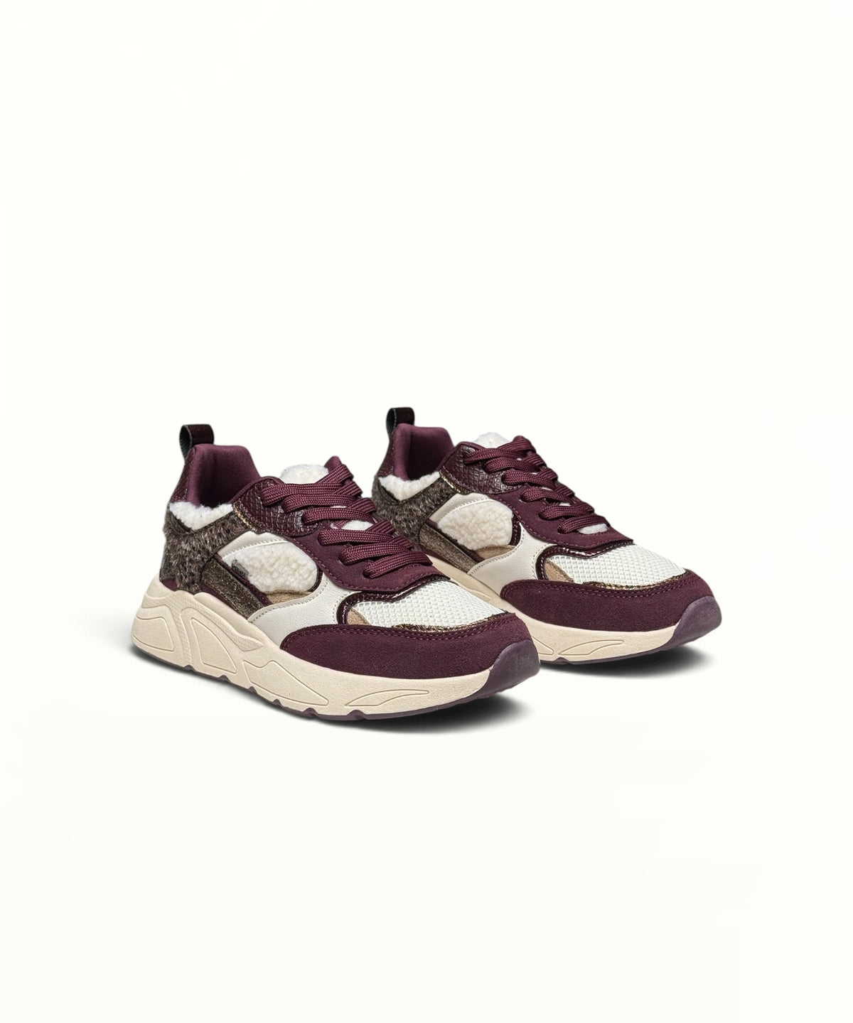 Basket Lutra bordeaux