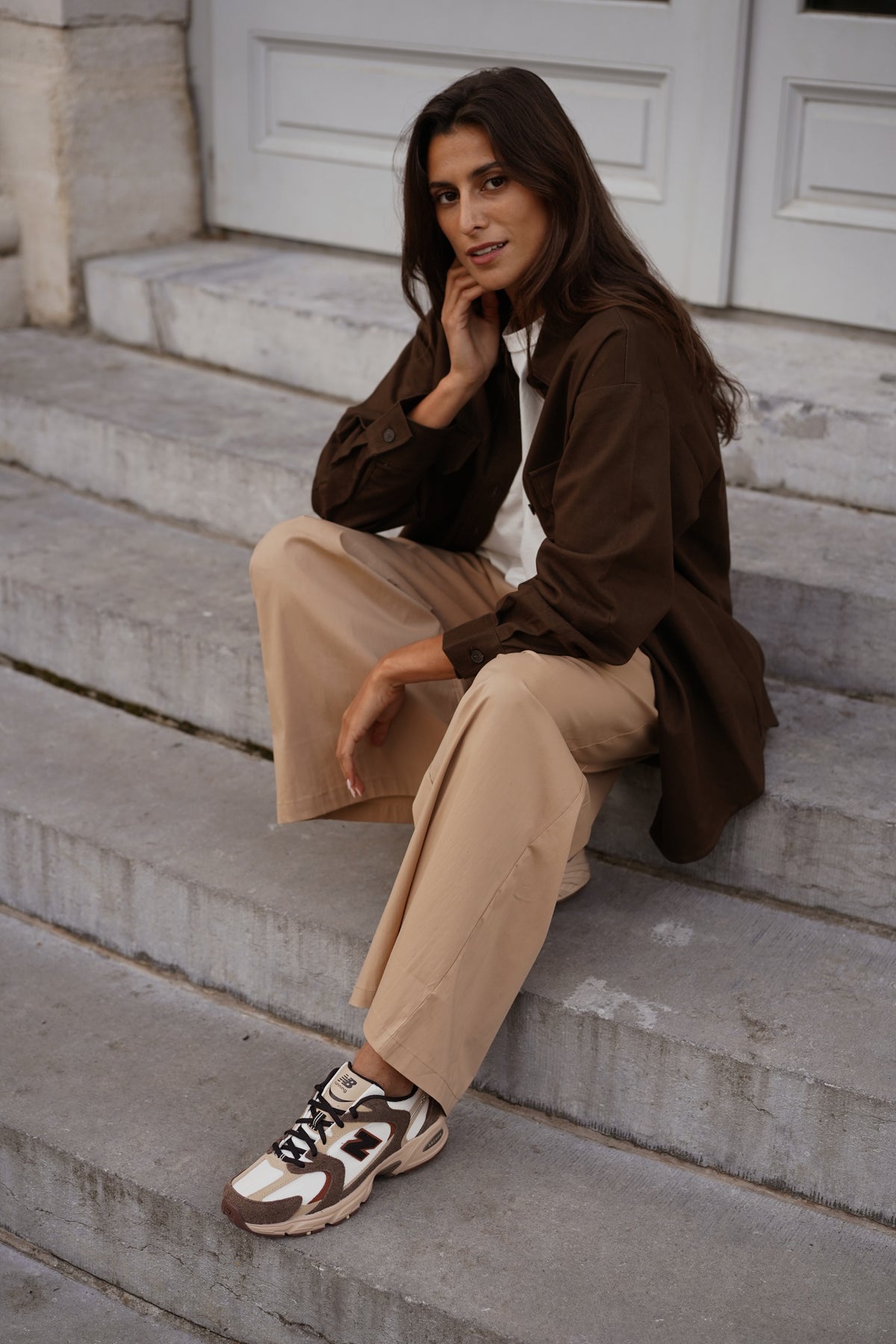 Pantalon Loris beige