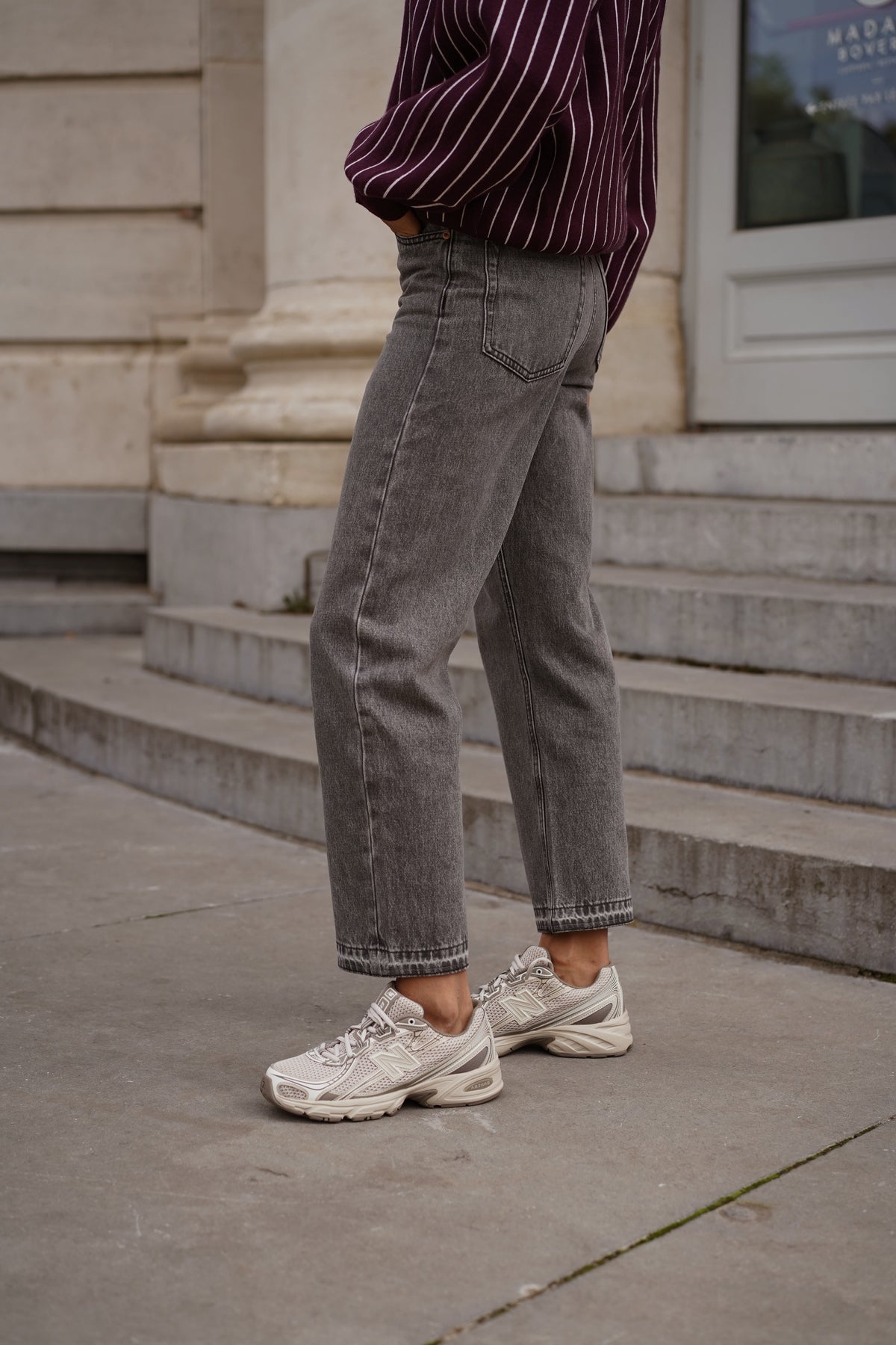 Jeans Mike gris