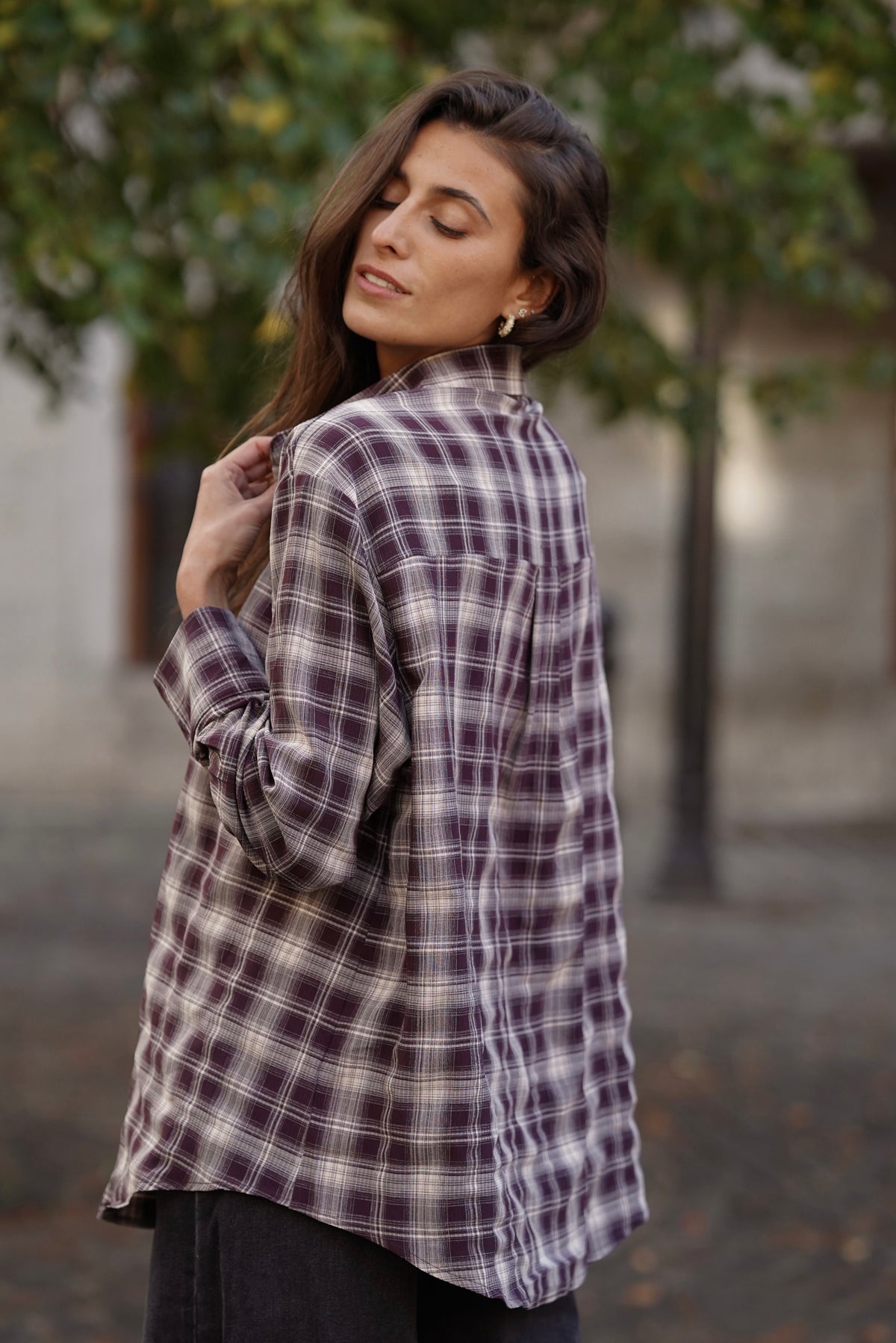 Chemise Juanita mauve