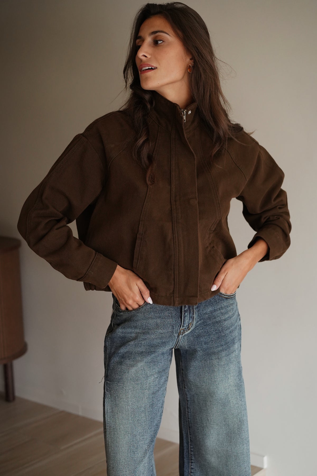 Veste Claire marron