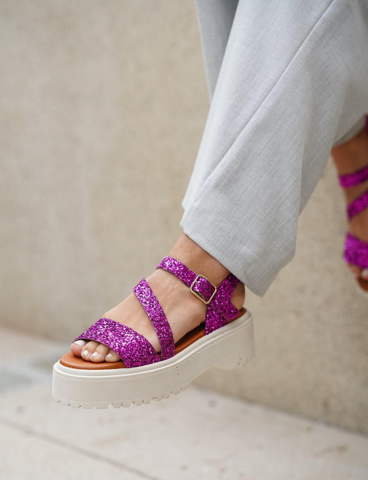 Armelle Glitter Rosa