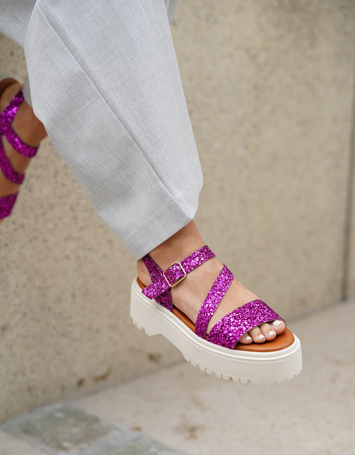 Armelle Glitter Pink