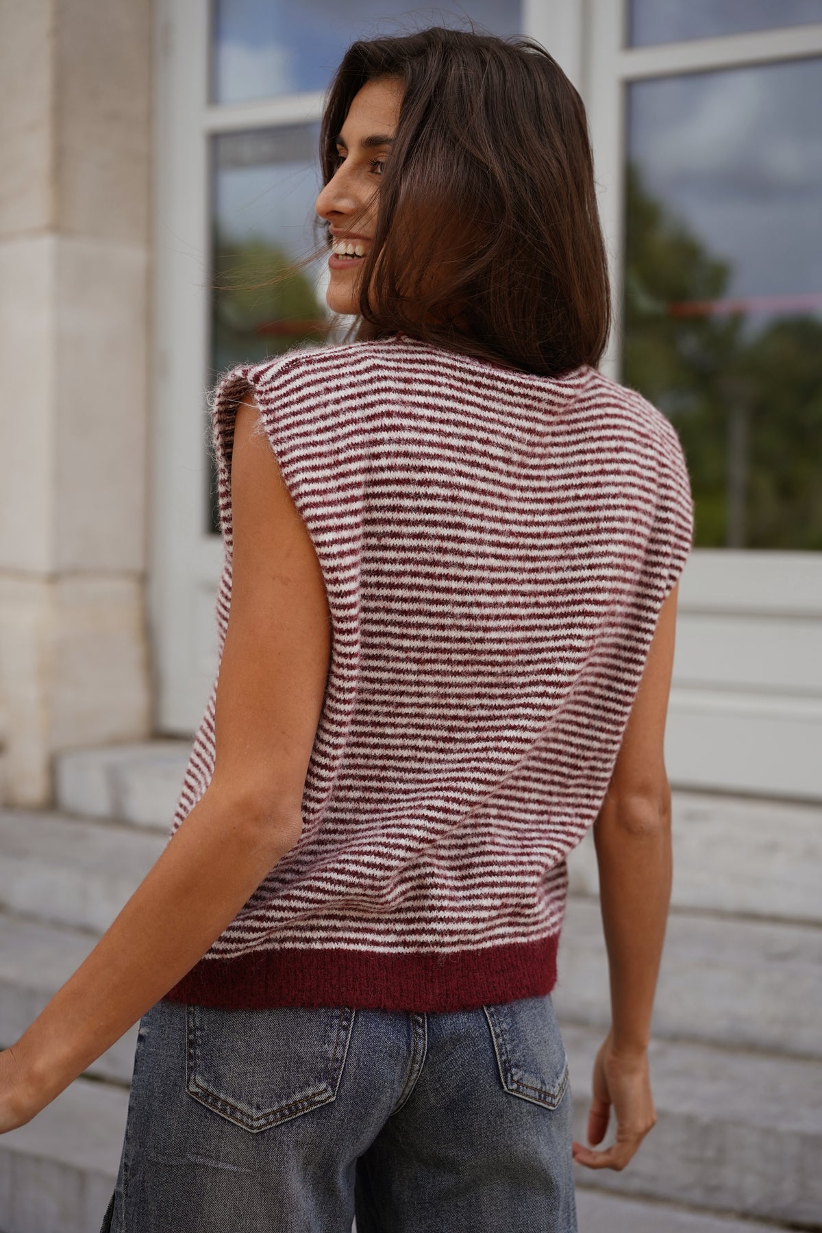 Gilet Sans Manches Colin bordeaux