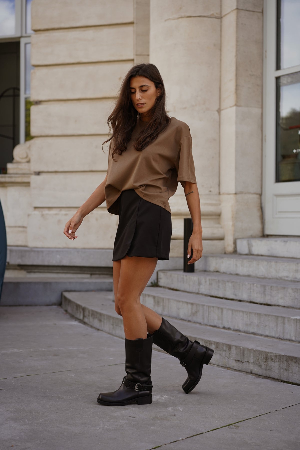 Jupe-short Elsa noir