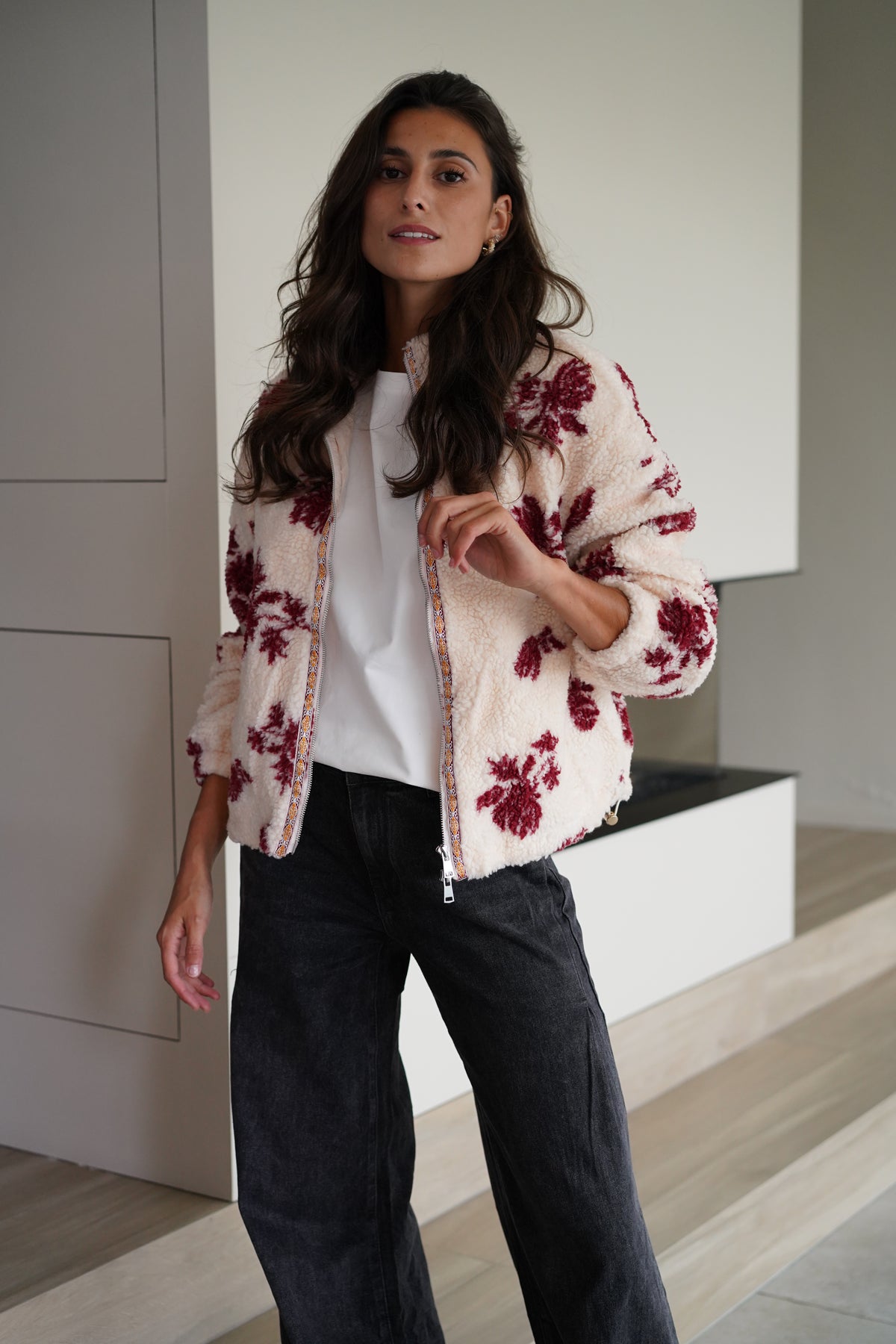 Veste Polaire Luisa crème
