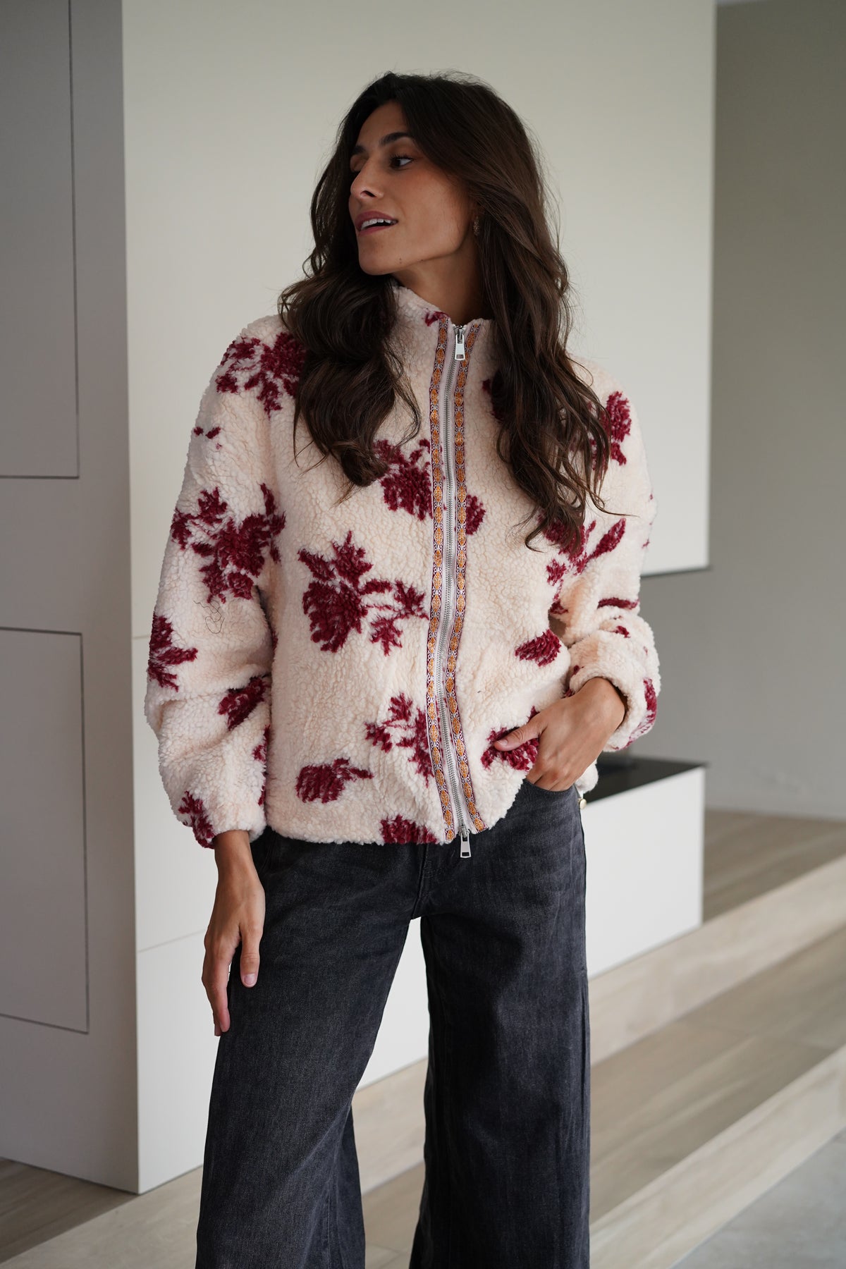 Veste Polaire Luisa crème