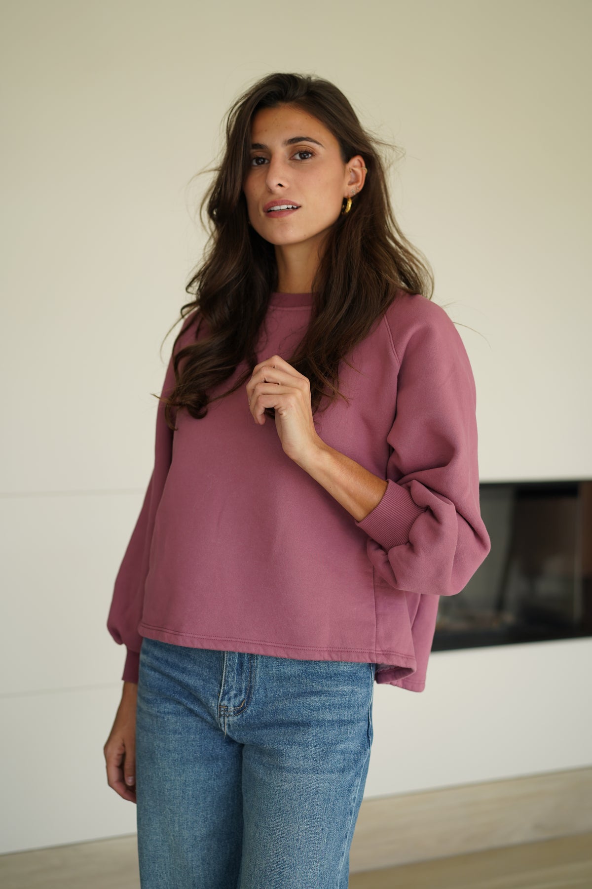 Sweat Zoé rose