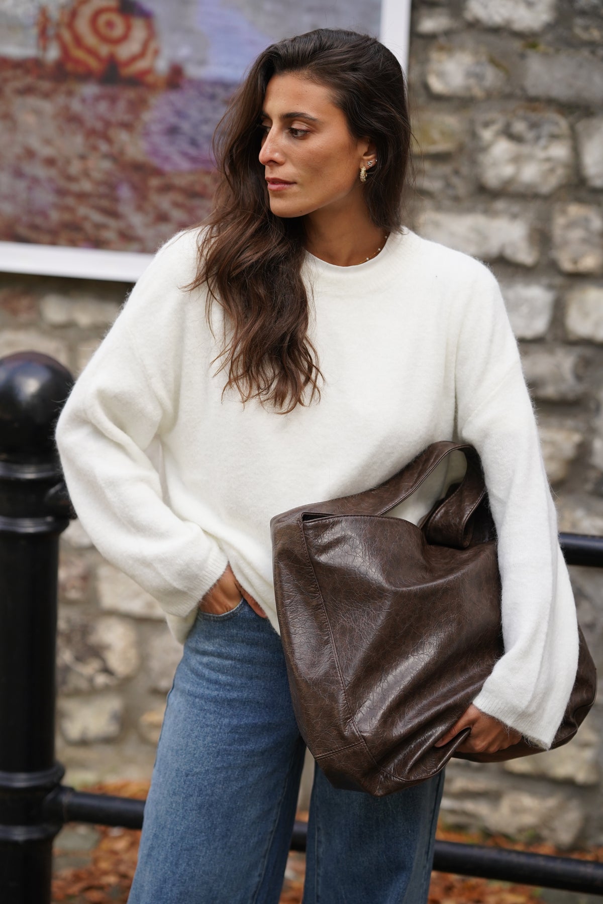 Pull Angora Andrea crème