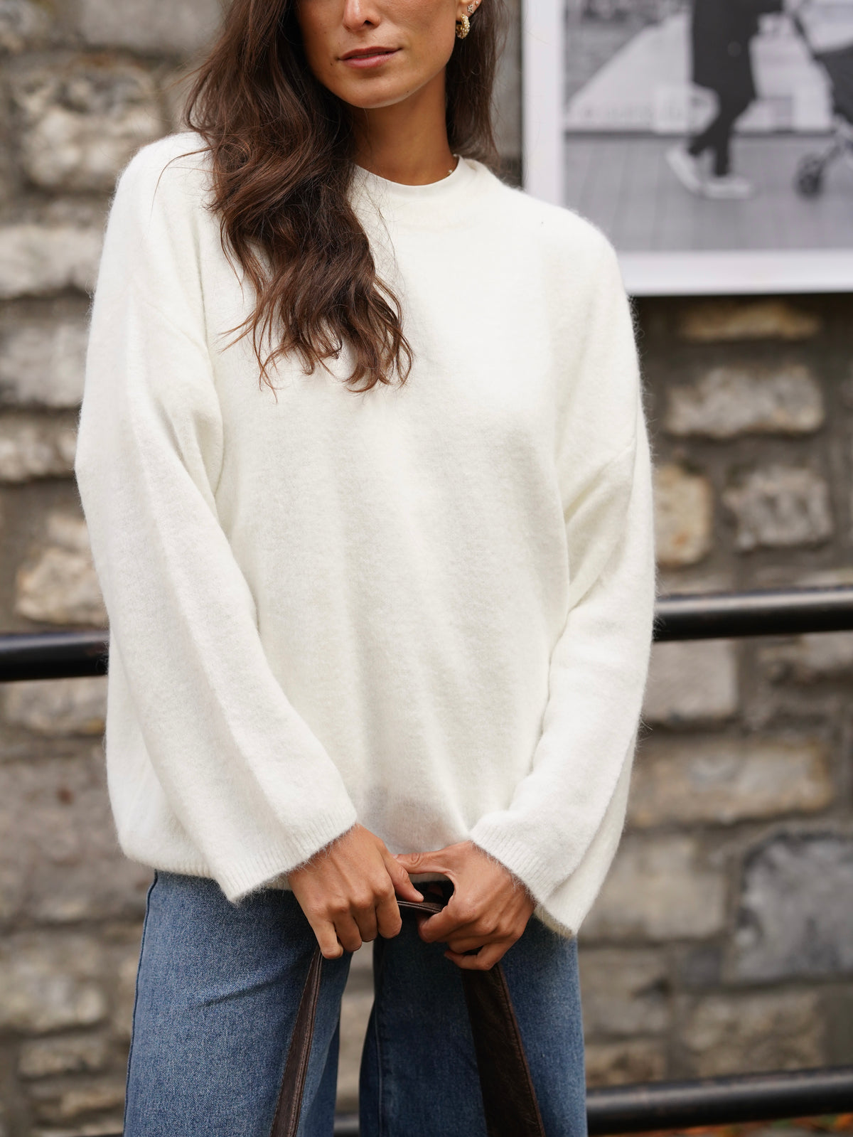 Pull Angora Andrea crème