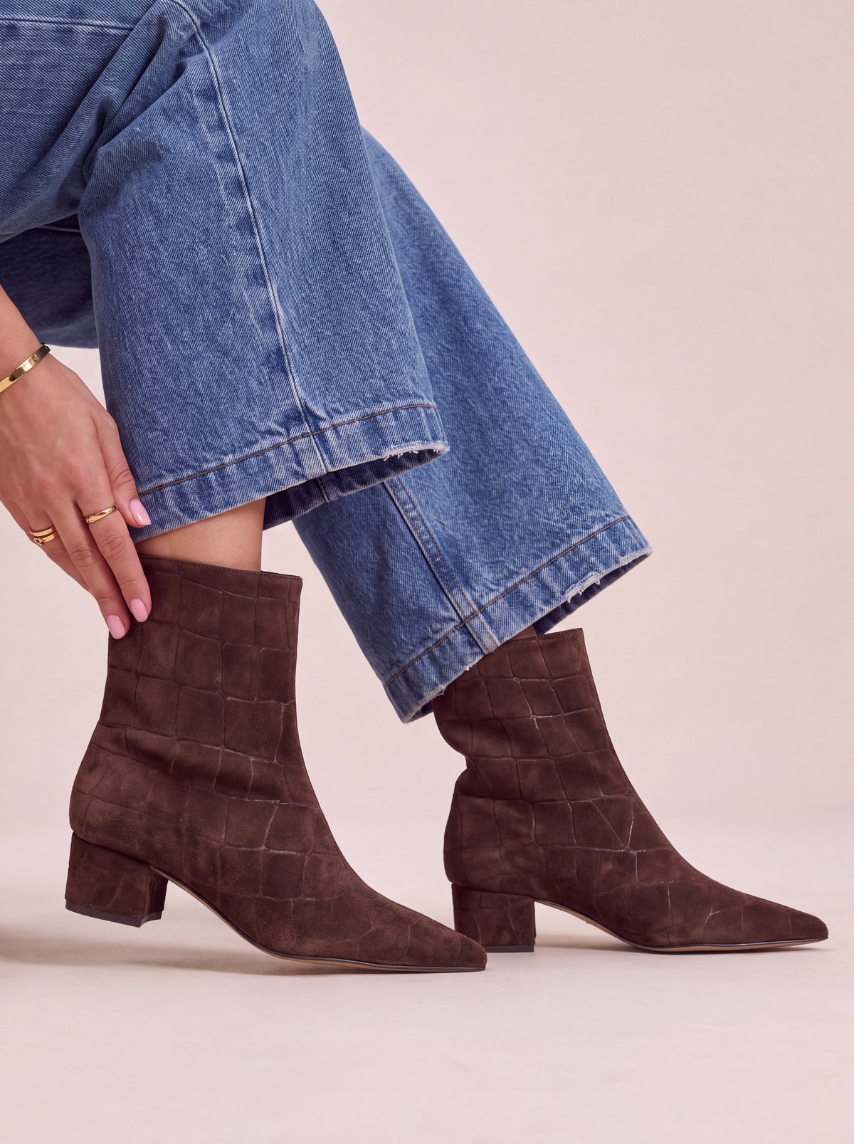 Bottines Madie marron
