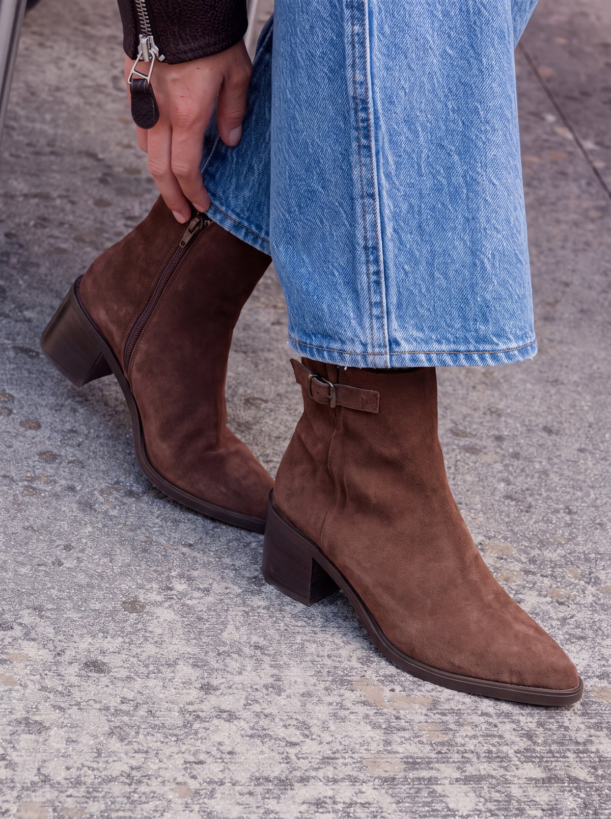 Bottines Aloe marron