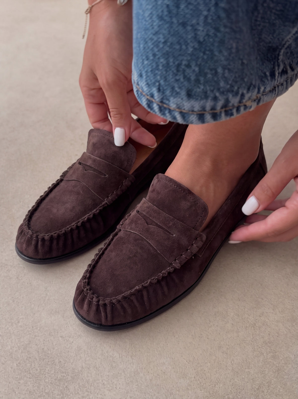 Mocassins Cooper marron