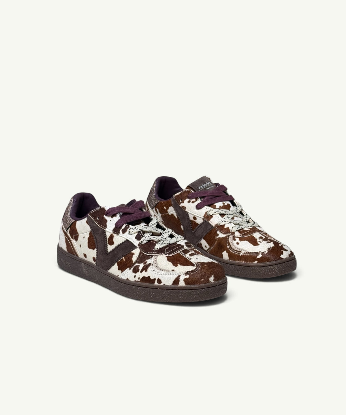 Baskets Macha cowprint