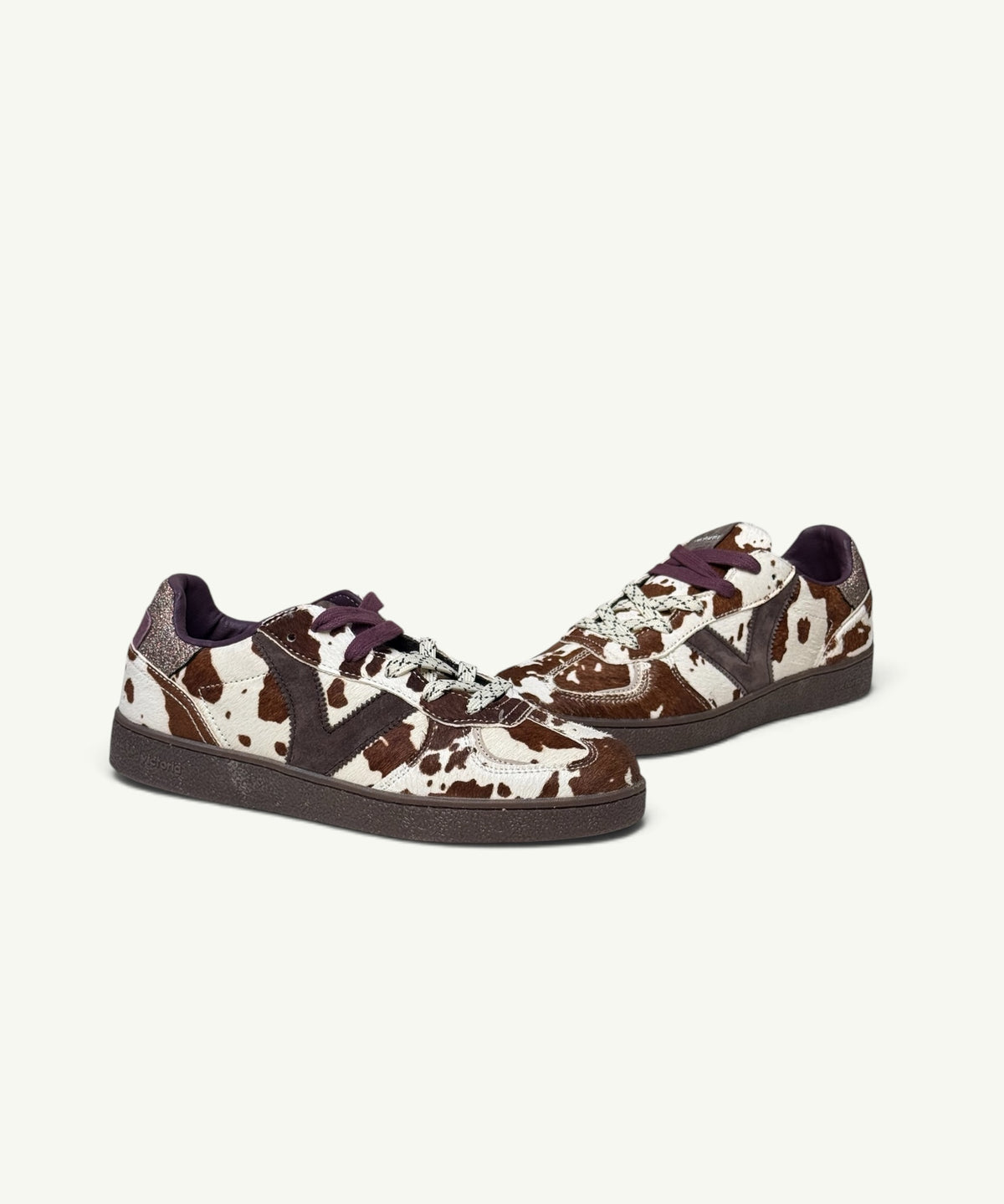 Baskets Macha cowprint
