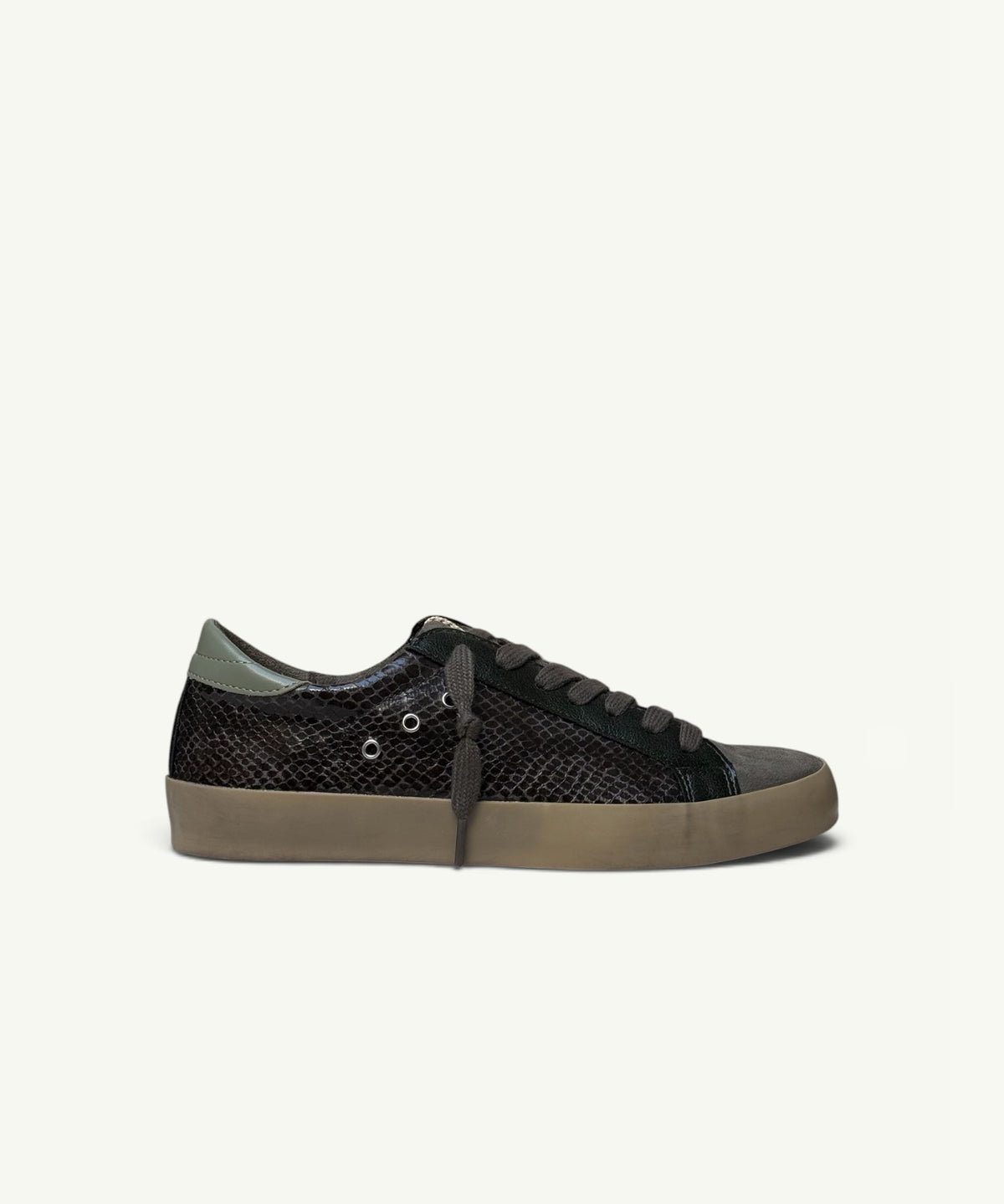 Baskets Camelia kaki