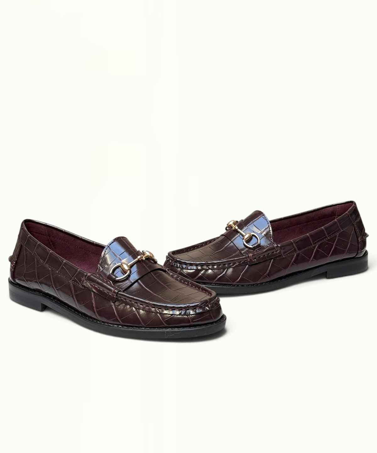 Mocassins Anny bordeaux