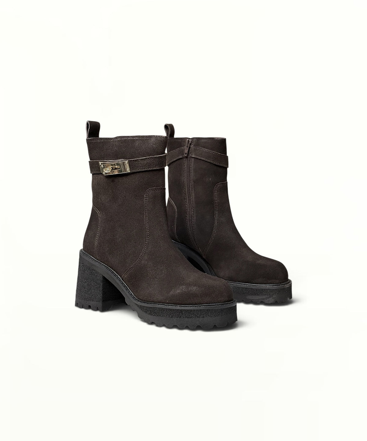 Bottines Mandy marron