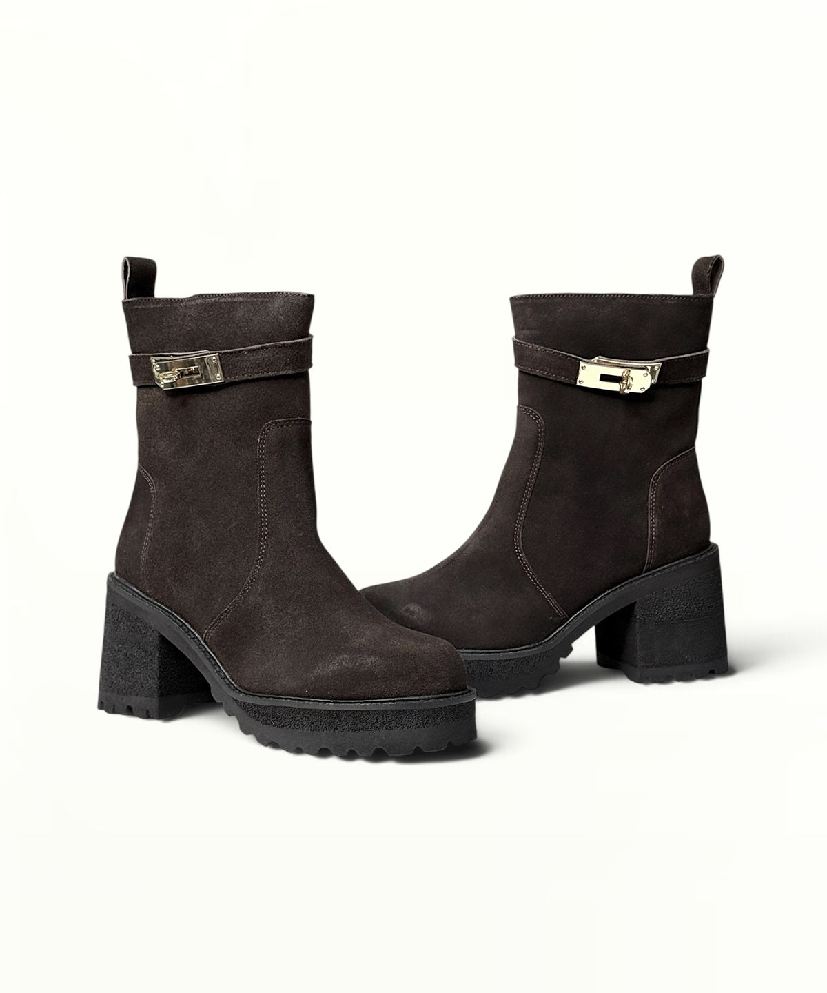 Bottines Mandy marron