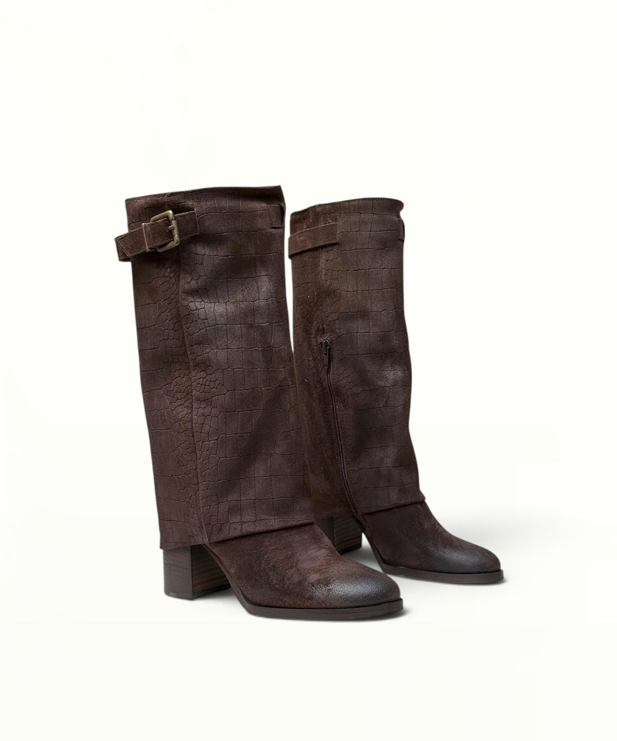 Bottes Loretta marron