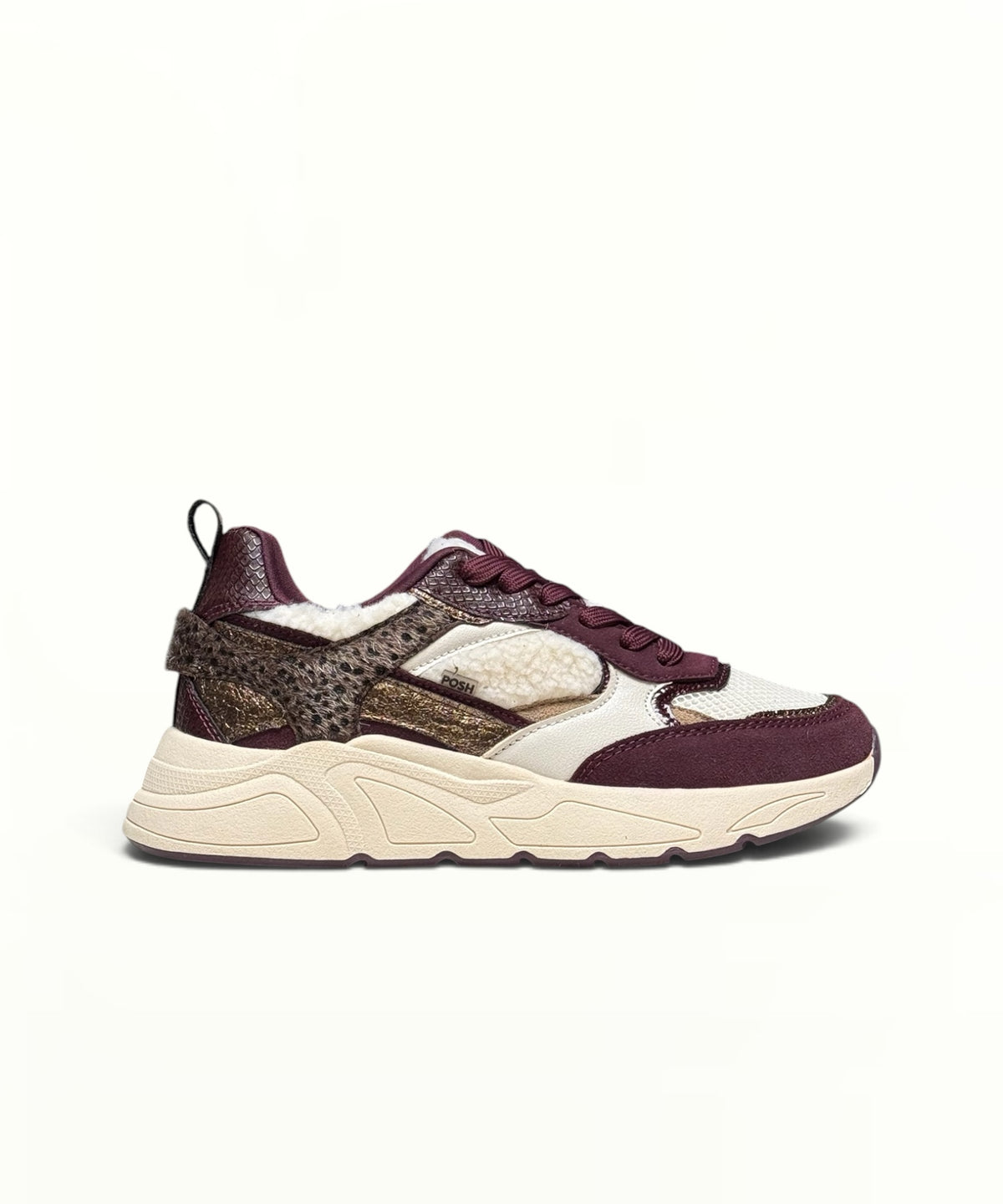 Basket Lutra bordeaux