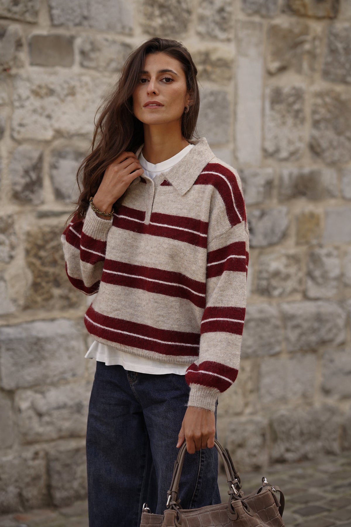 Pull col polo Adam