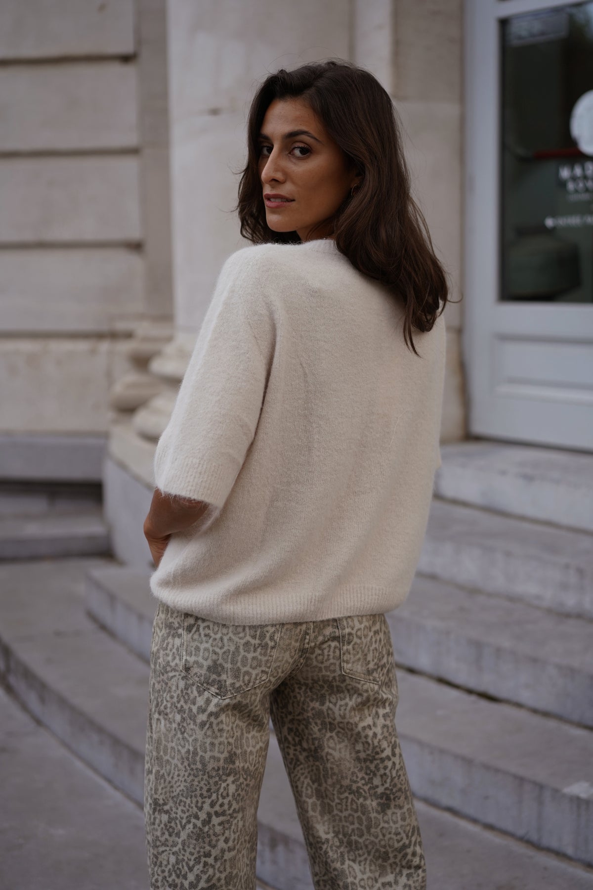 Pull Basile crème