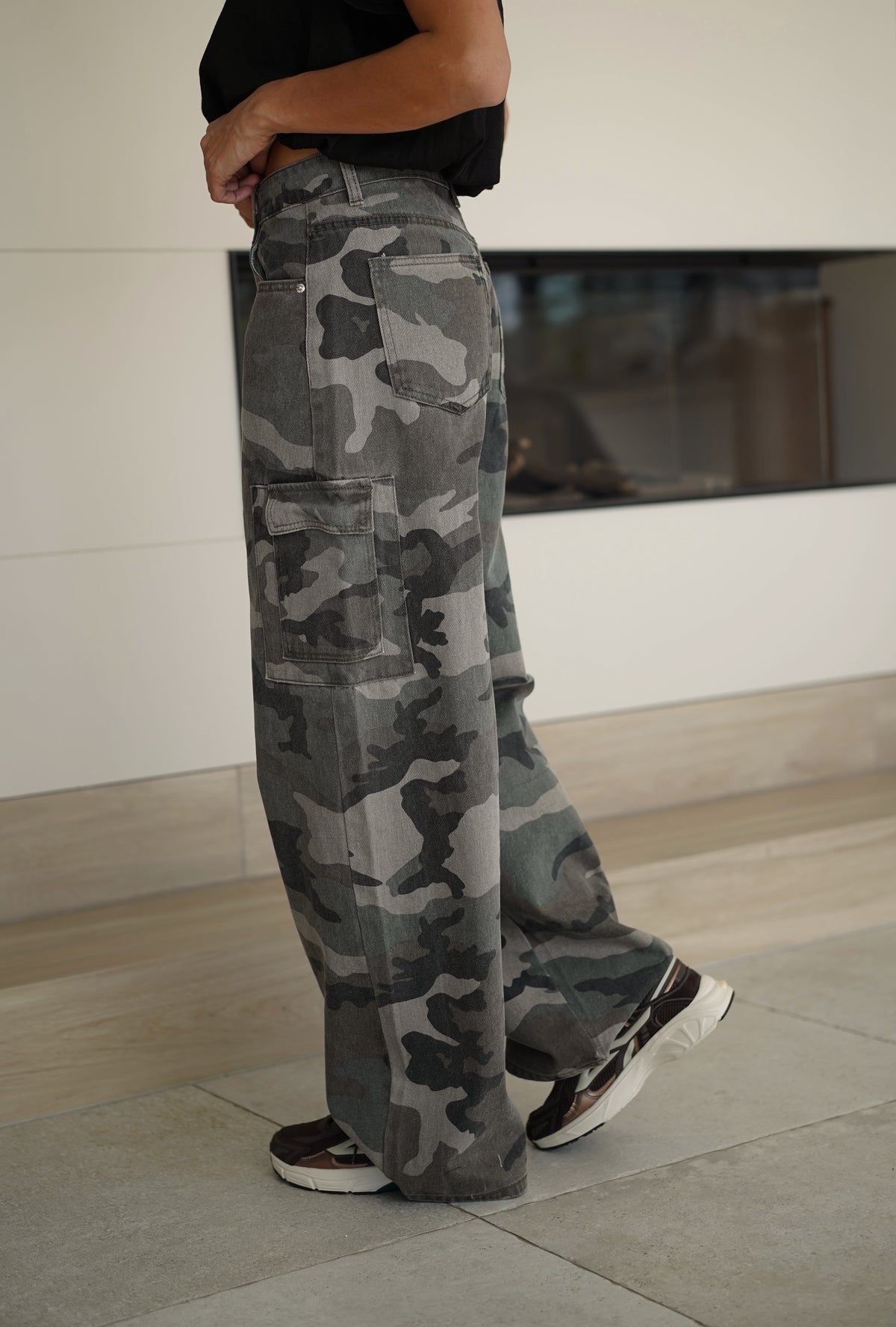 Jeans Cargo Stan camouflage