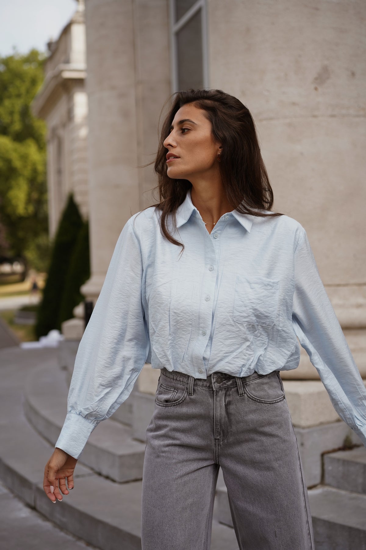 Chemise Haley bleu