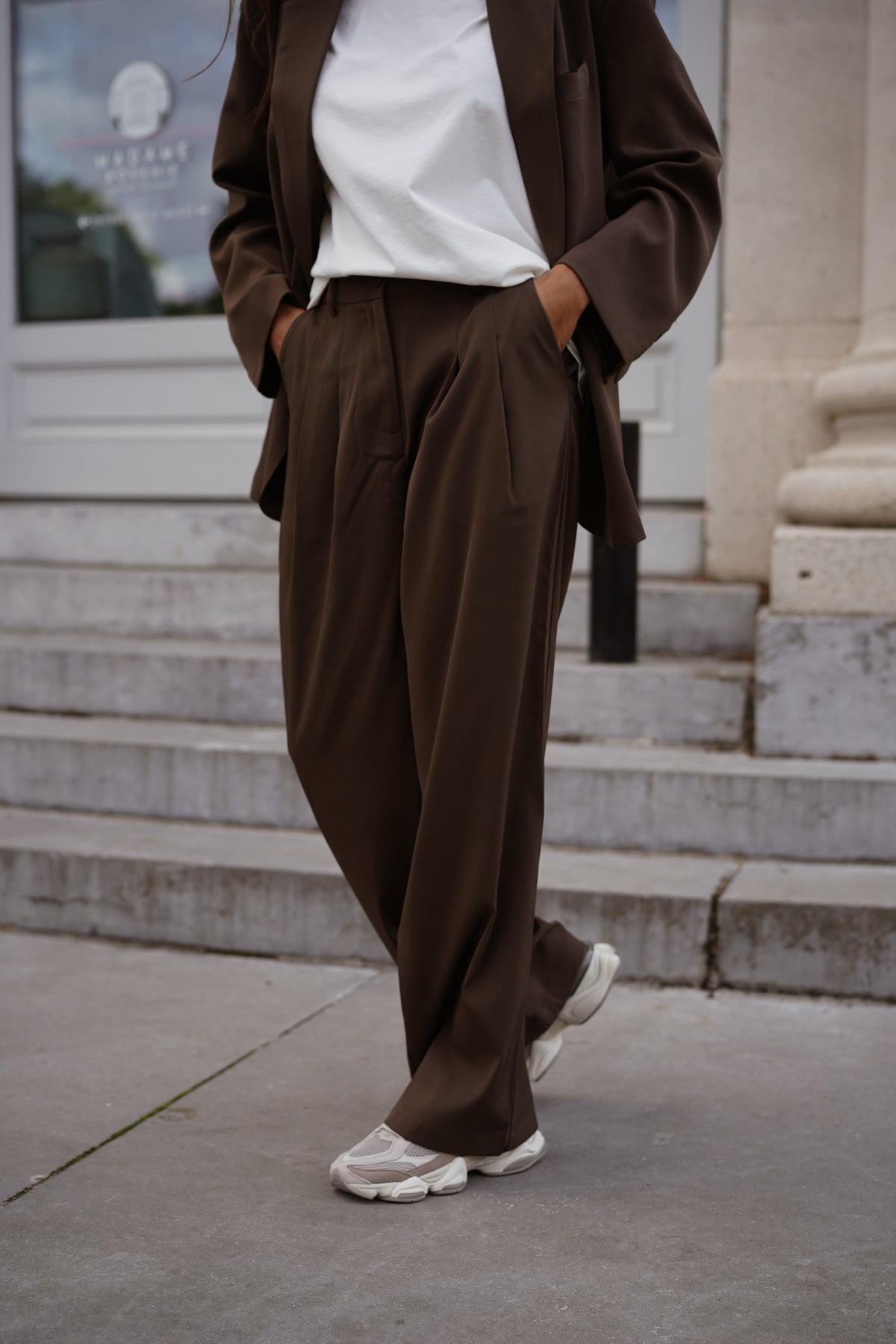 Pantalon Liam taupe