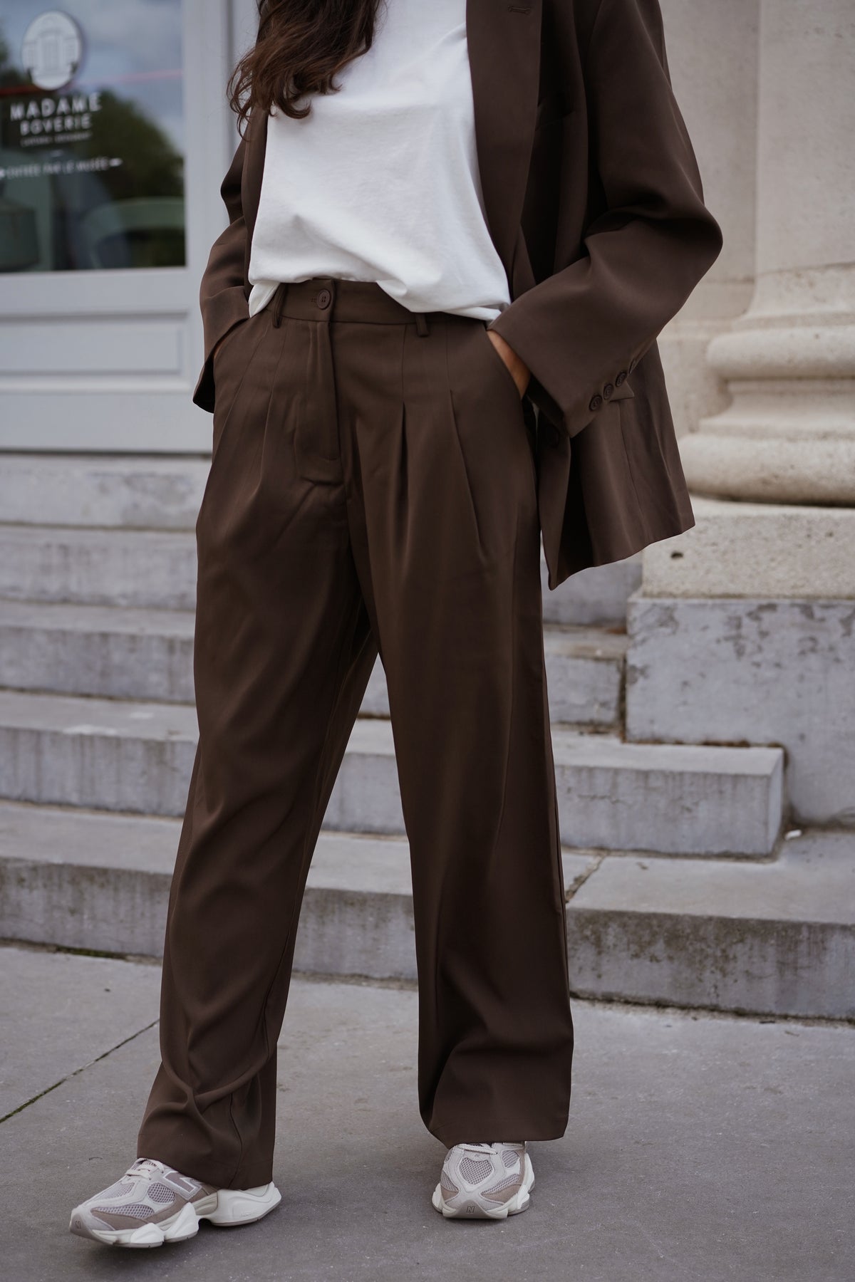 Pantalon Liam taupe