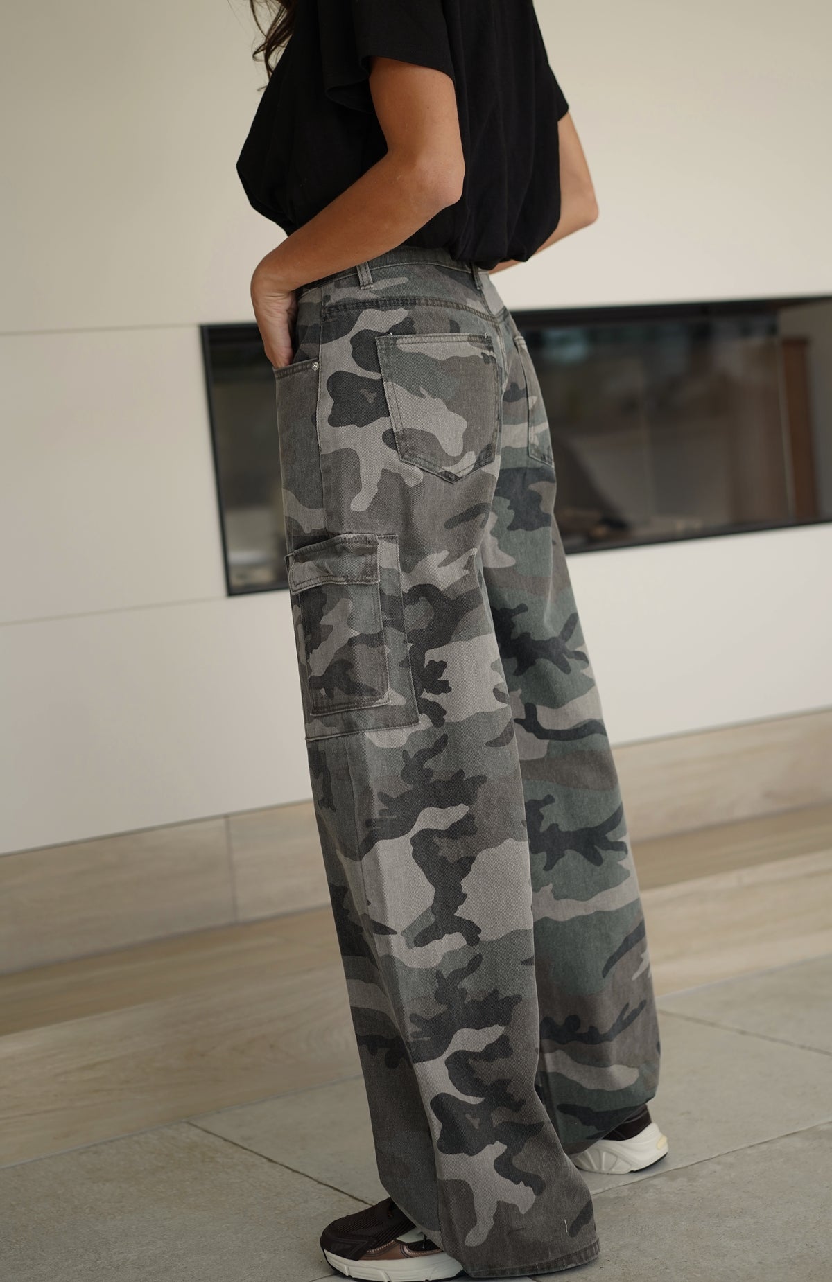Jeans Cargo Stan camouflage