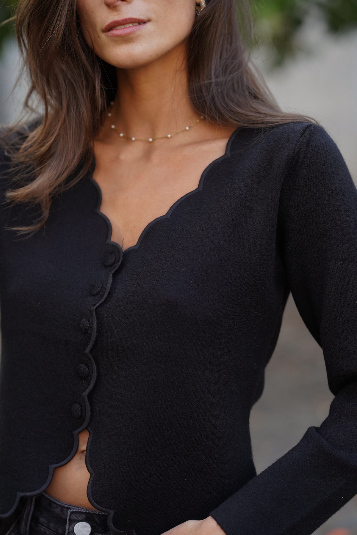 Cardigan Priam noir